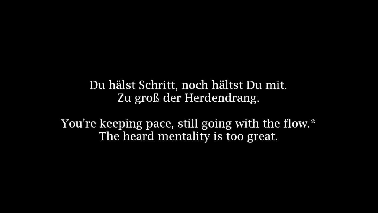 Eisbrechers 'Abgrund' (English Lyrics)