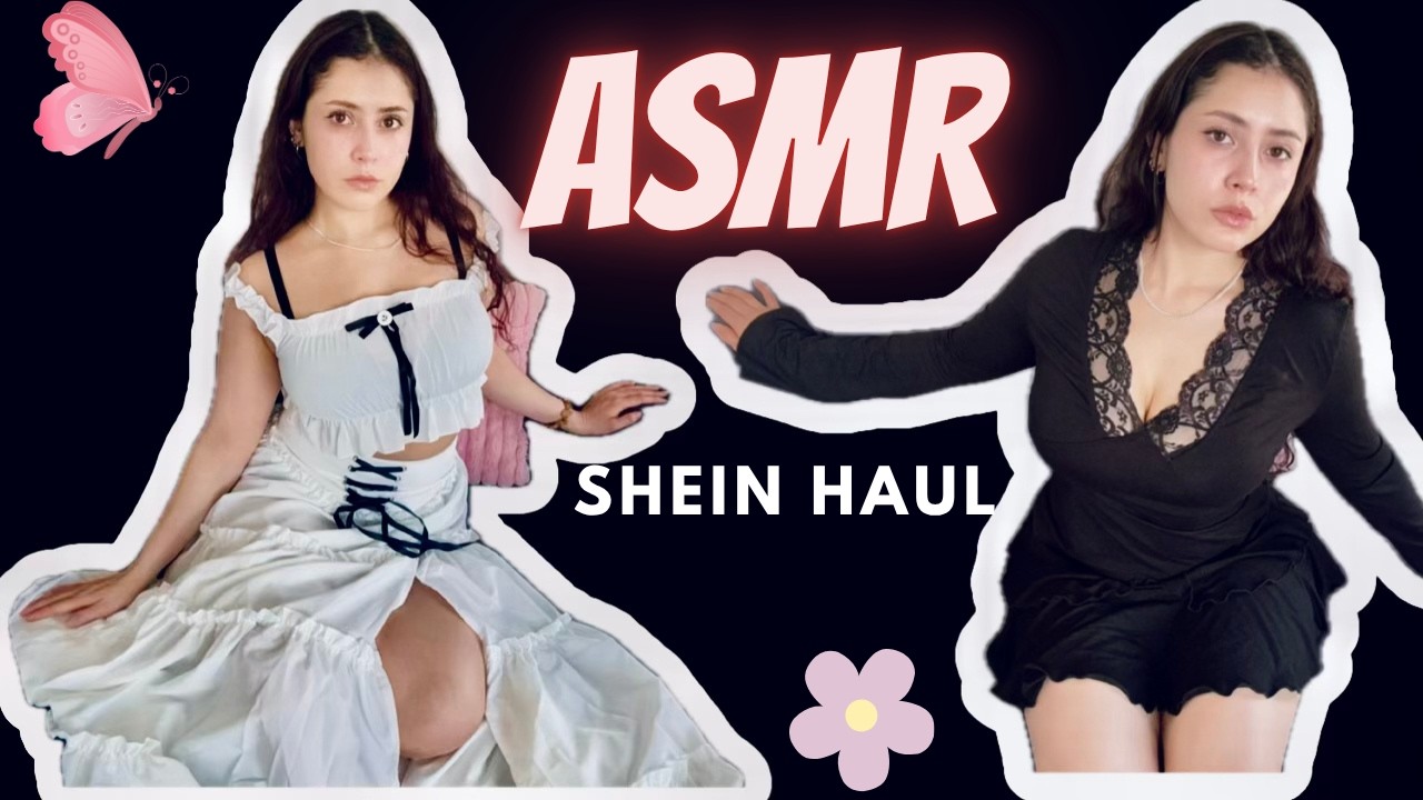 ASMR español ✨ Haul de SHEIN 👗 | probando ropa interesante 💅