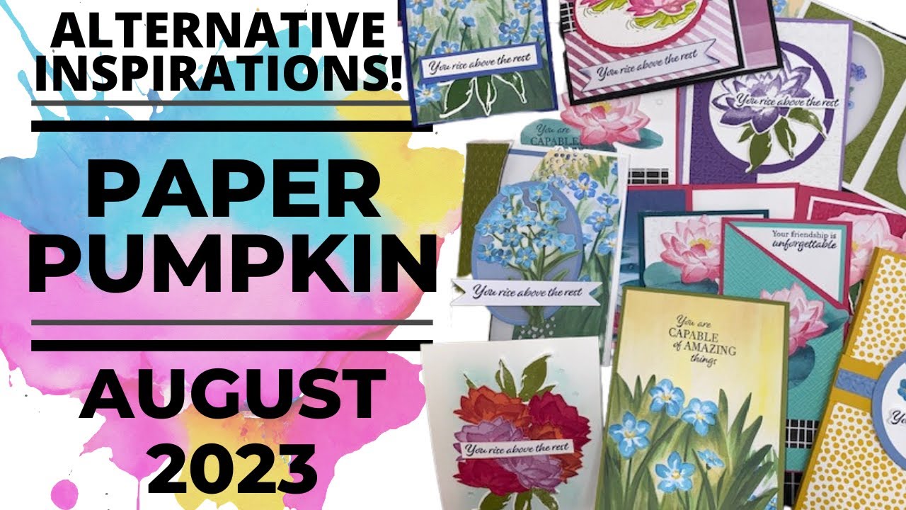 ✨14 AMAZING✨ Paper Pumpkin Alternatives!  Join Us!!