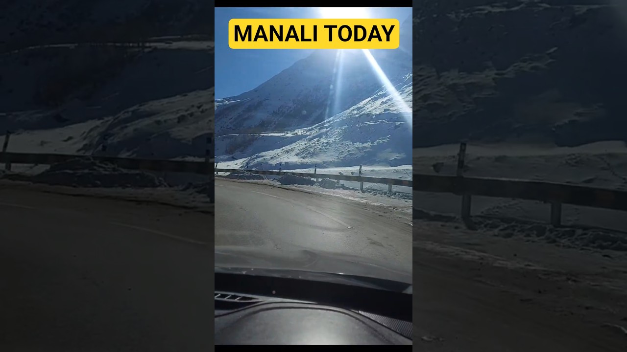 manali today | manali snowfall | manali snowfall update | manali weather today | manali live 