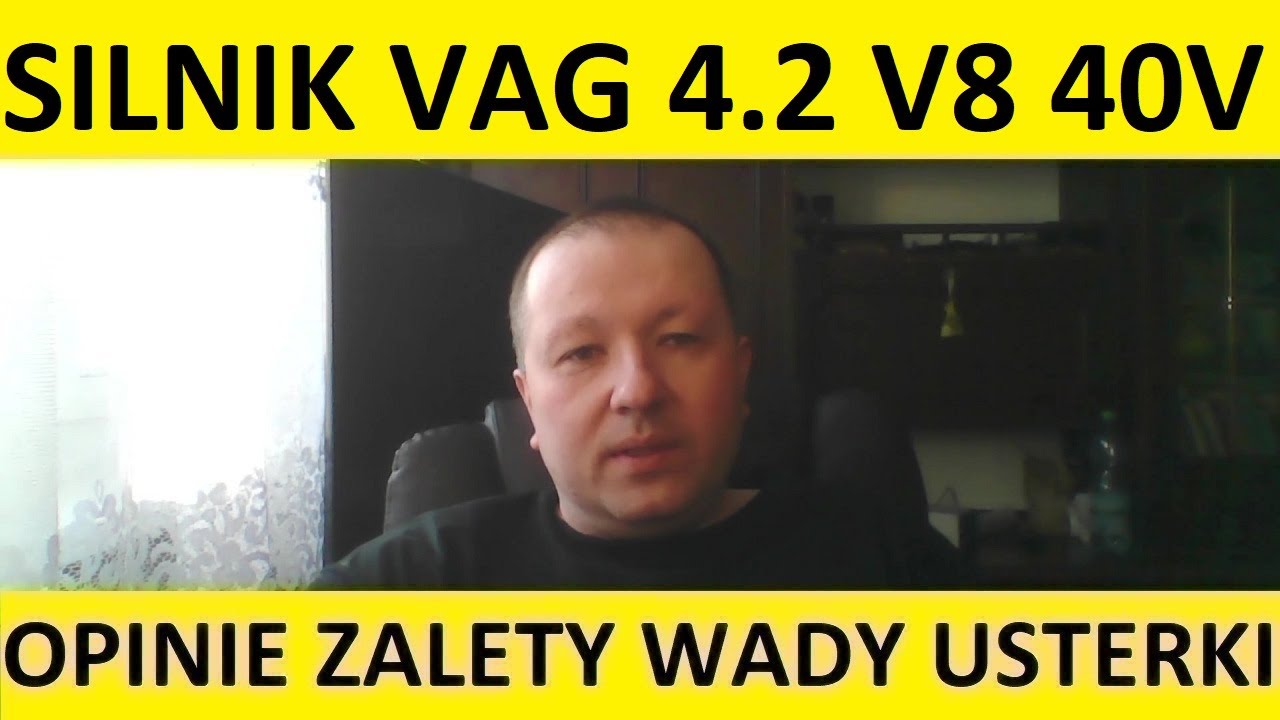 Silnik VAG 4.2 V8 40V opinie, recenzja, zalety, wady, usterki, awarie, spalanie, rozrząd, olej.
