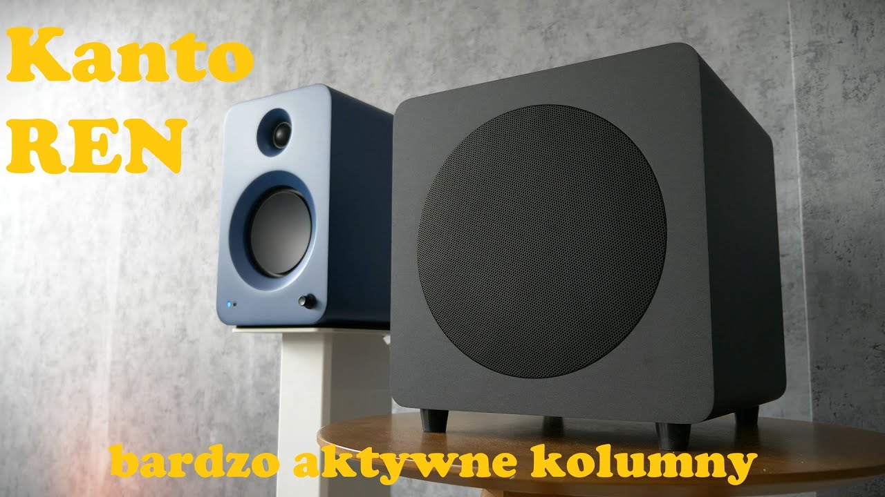 Kanto REN - fajne, bardzo aktywne kolumny!