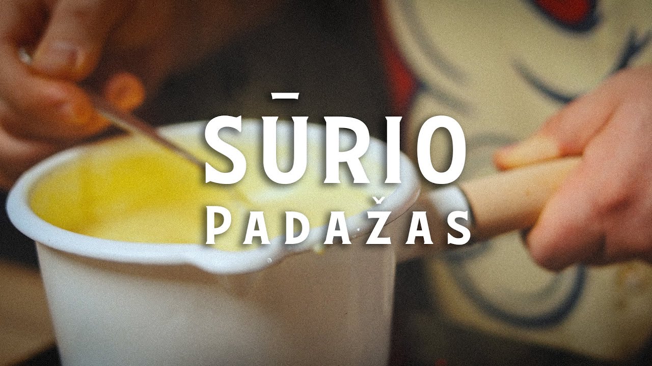 SŪRIO padažas receptas