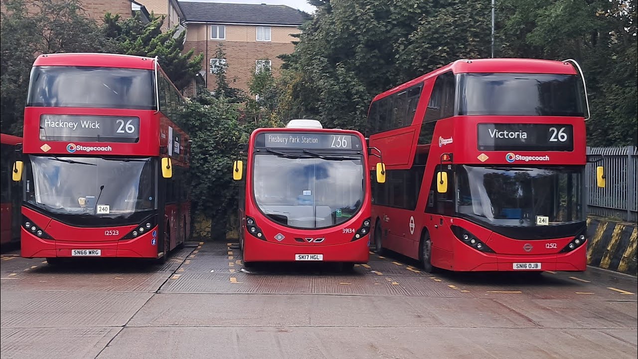 FRV: London Route 26 | Hackney Wick-Victoria Station | SLN 12523 (SN66 WRG)