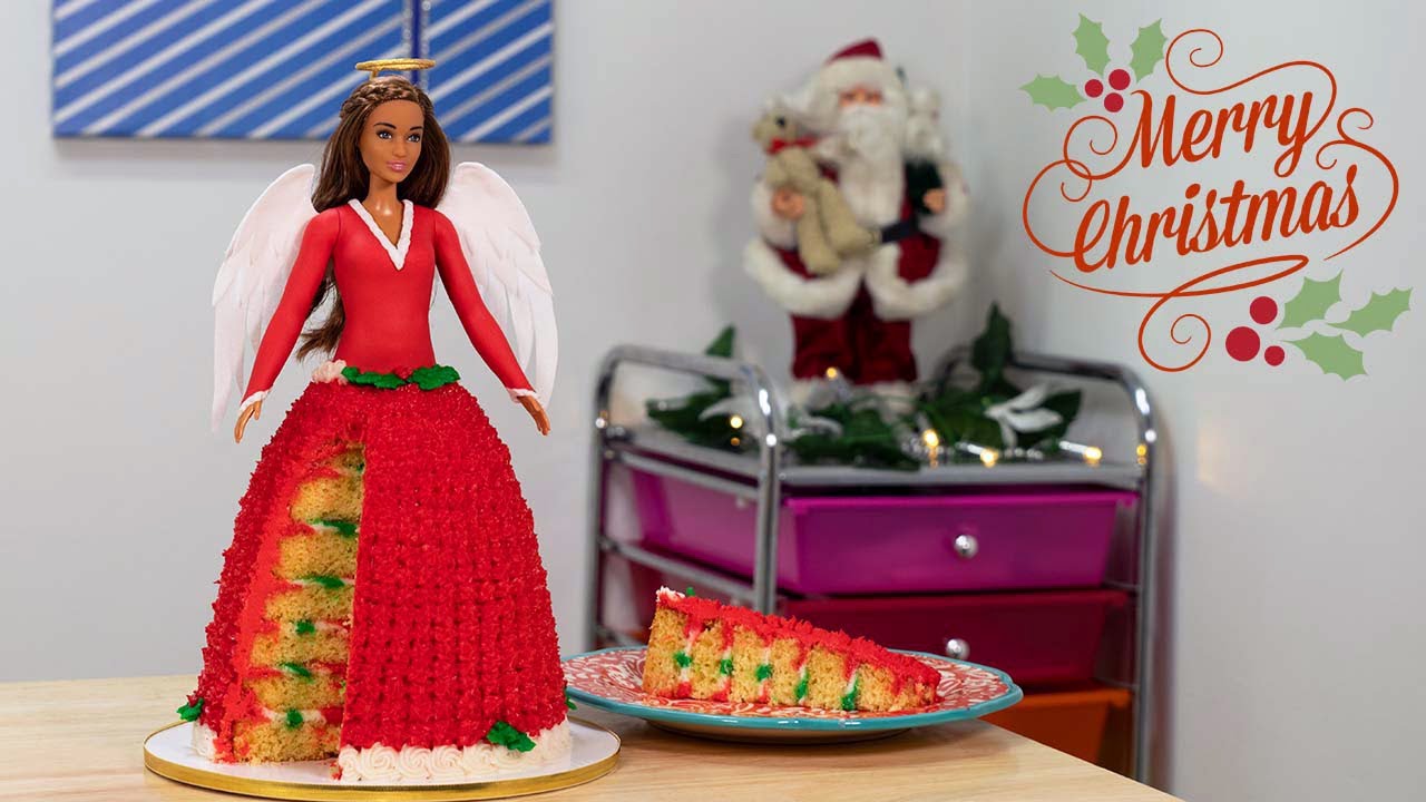 Angel Christmas Cake Tutorial