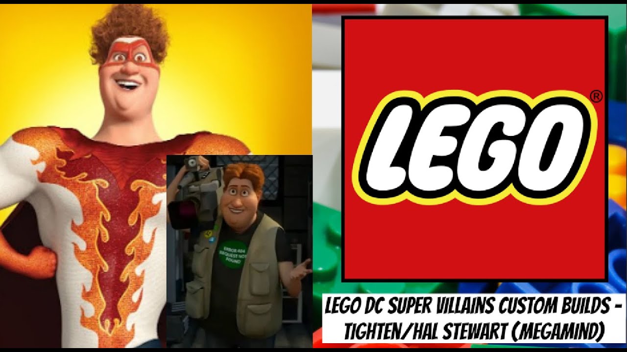 LEGO DC Super Villains Custom Builds - Tighten/Hal Stewart (Megamind)