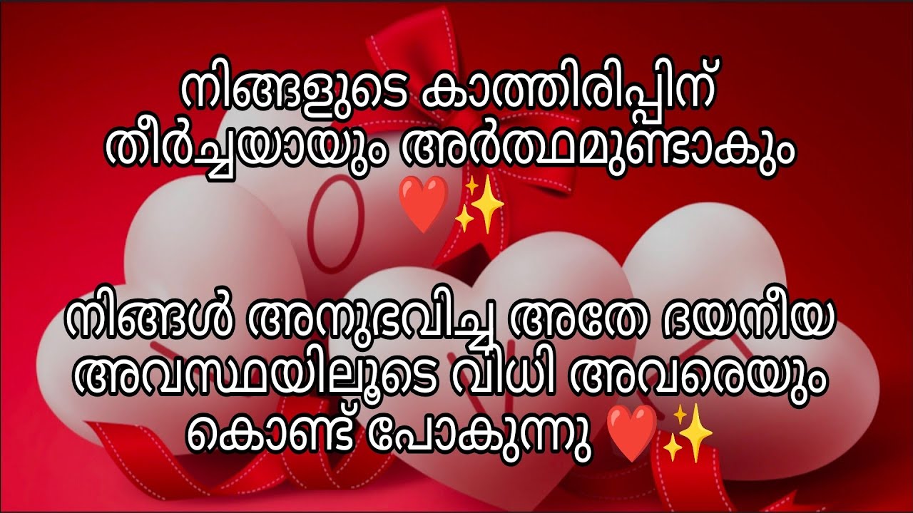നിങ്ങൾ അനുഭവിച്ച അതേ ദയനീയ അവസ്ഥയിലൂടെ വേദനയിലൂടെ വിധി അവരെയും കൊണ്ട് പോകുന്നു / നിങ്ങളിലേക്ക് ❤️✨