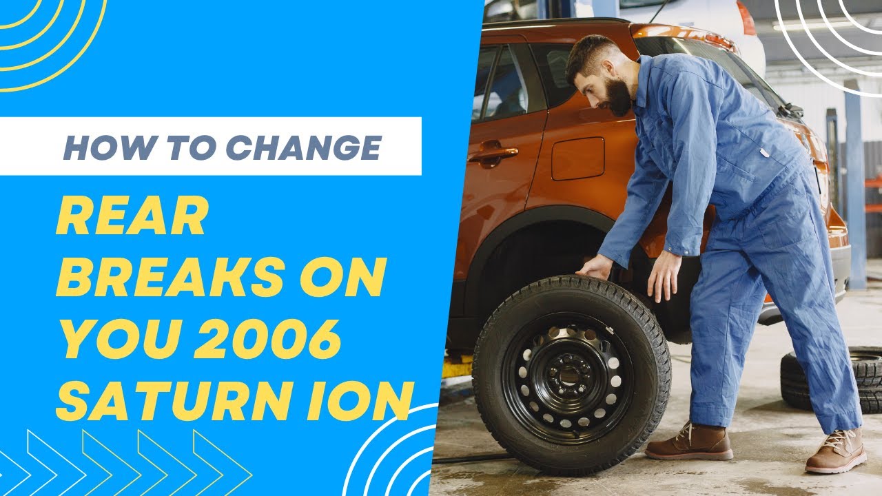 How to Change Rear Brakes on a 2006 Saturn Ion | (Not as Hard as it Sounds!)