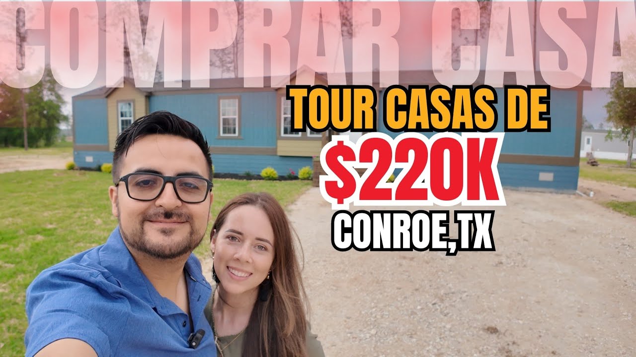 CASAS ASEQUIBLES,  con FACILIDADES en Conroe, Tx 🏠💰