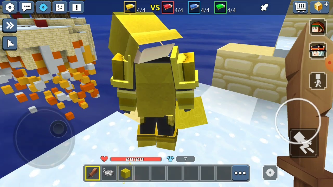I was playing blockman I don't know much to playing😅