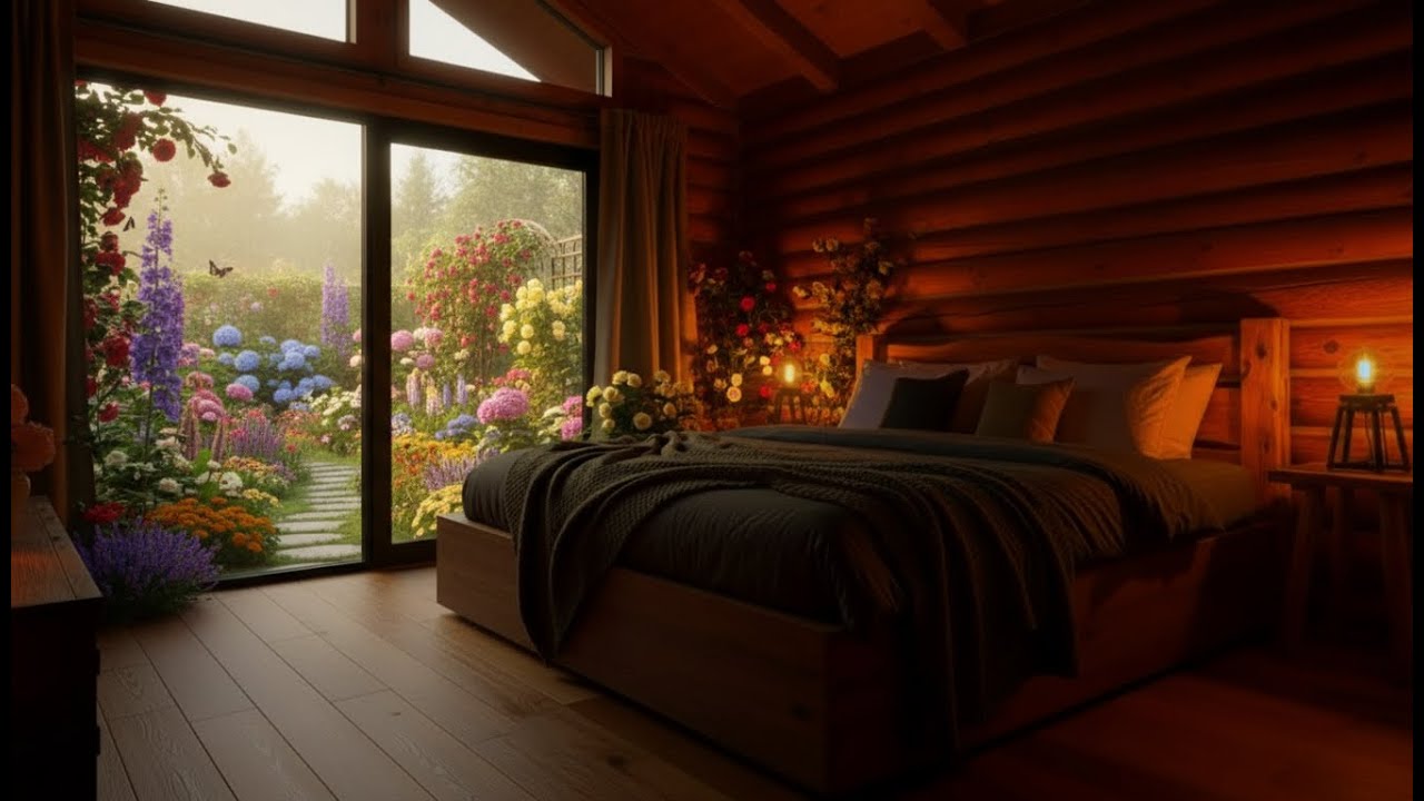 🌨 Rain Sound | Bedroom Rain Sounds for Studying, Sleeping, Relaxing
