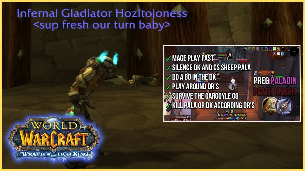 Strats + Tips l Wotlk Rank 1 Shadow Priest Mage VS Preg Paladin DK Guide