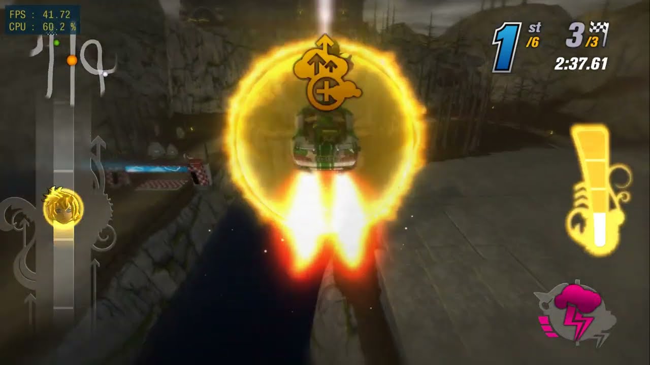 RPCS3 Performance Test: ModNation Racers