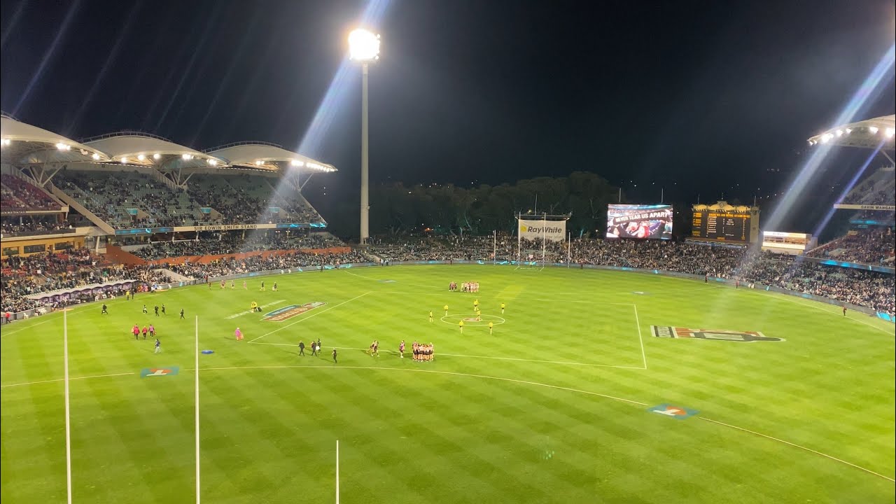 Port Adelaide VS Fremantle - Round 22 AFL 2025 (Vlog)