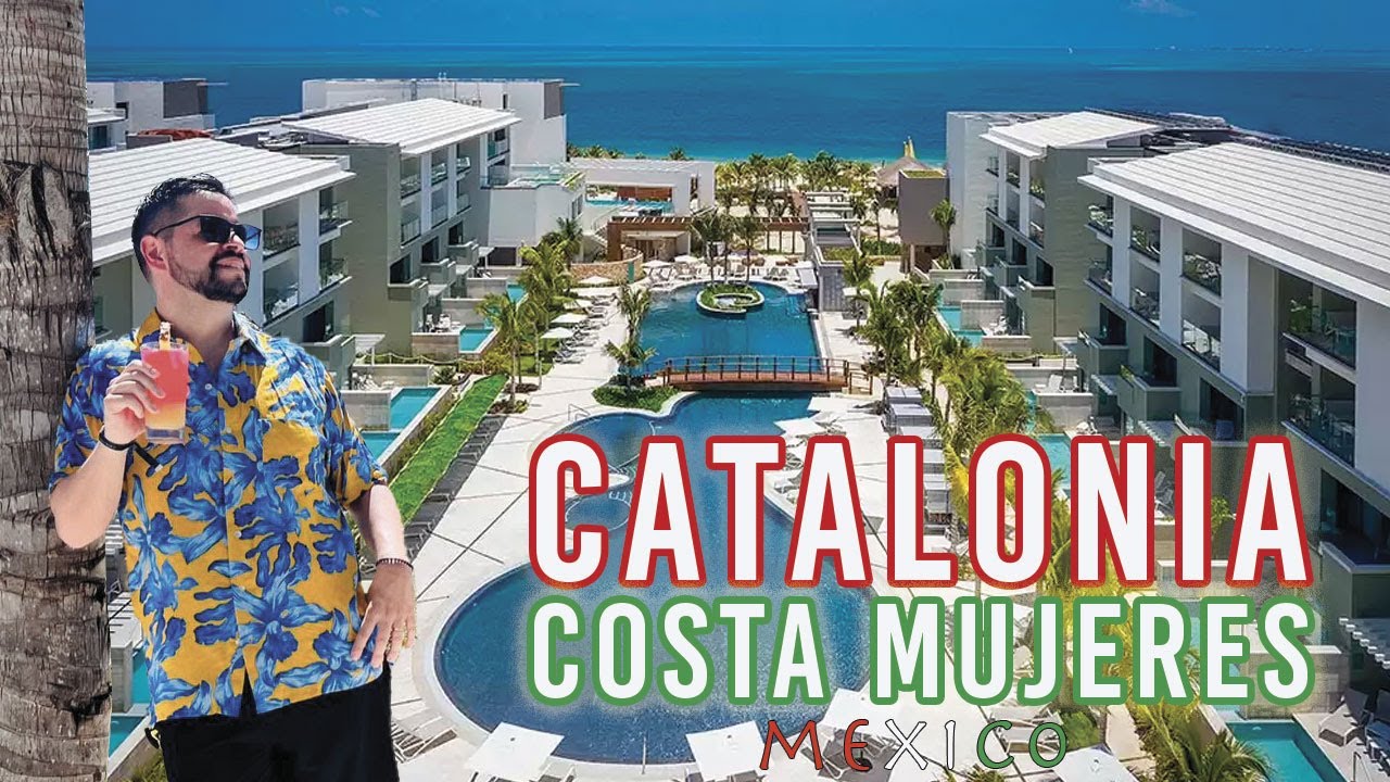 Catalonia Costa Mujeres 2023. Tour por el hotel.