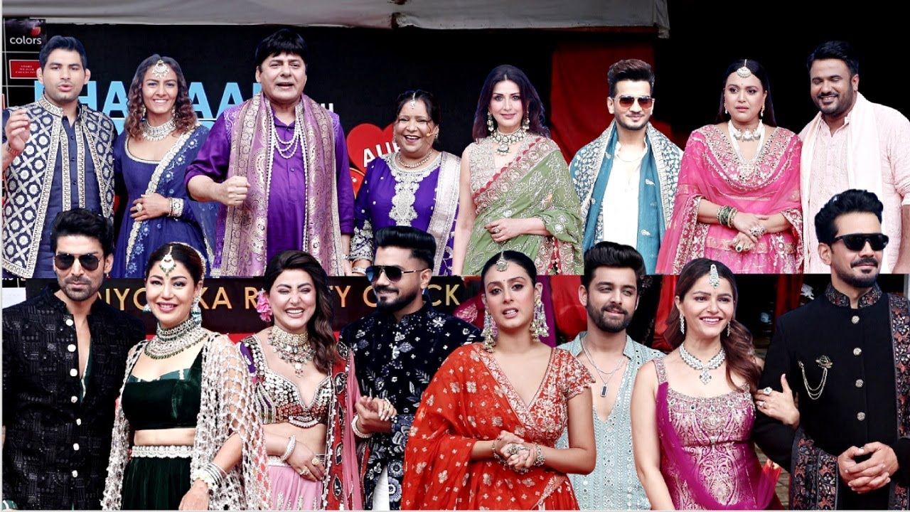 Pati Patni Aur Panga Cast Arrive For Avika Gor And Milind Chandwani Wedding On Set