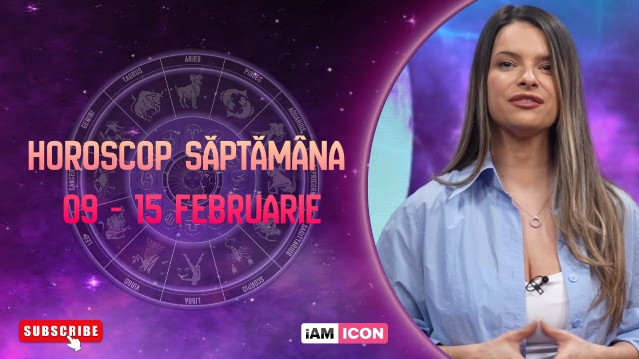 Horoscop săptămânal cu Alexandra David | Previziuni pentru zodii în perioada 9-15 februarie 2026