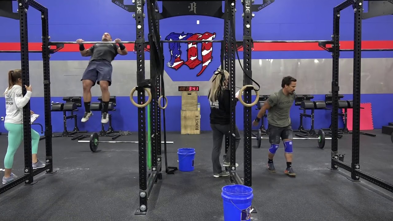 Mat Fraser vs Josh Bridges - 18.5 CrossFit Open 198 reps