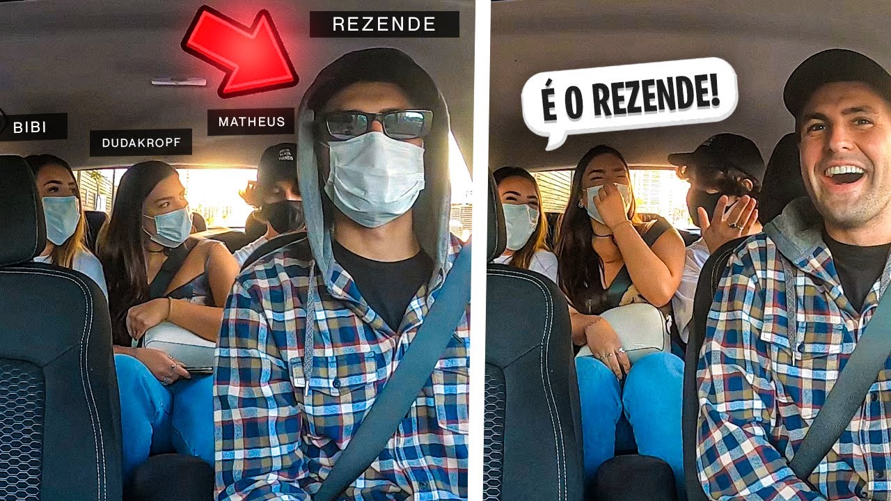 FINGI SER UBER PARA A BIBI E OS AMIGOS!! - TROLLANDO AMIGOS [ REZENDE EVIL ]