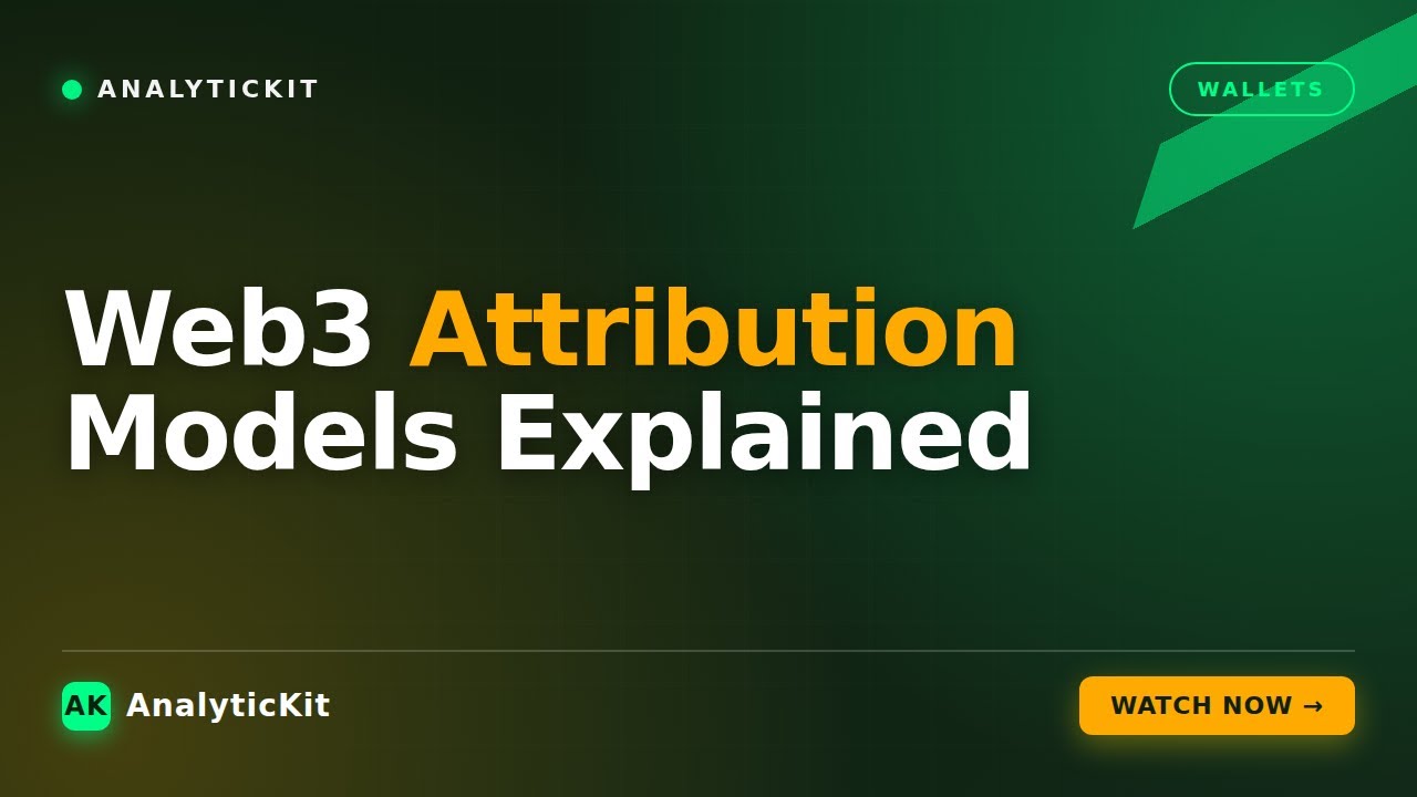 Web3 Attribution: Track Wallet & On-Chain Conversions