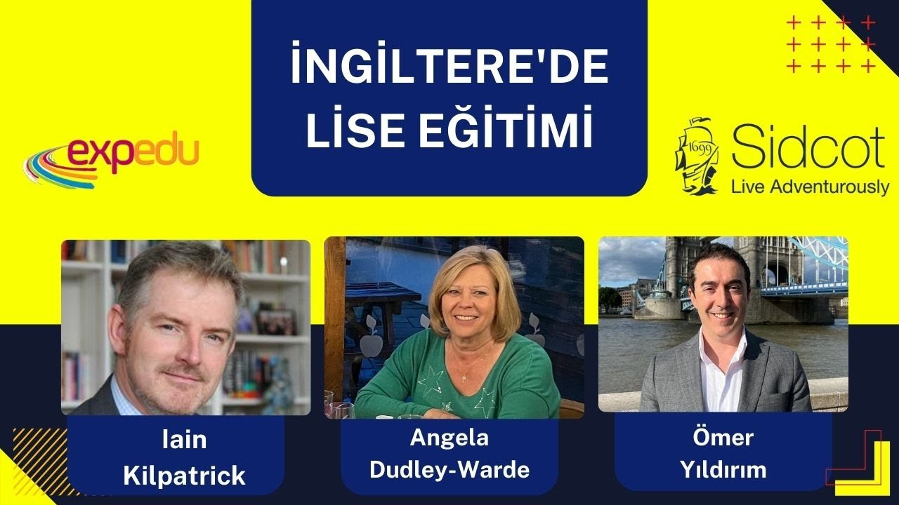 İngiltere'de Lise Eğitimi / Sidcot Lisesi İle Webinar / İngiltere'de Eğitim