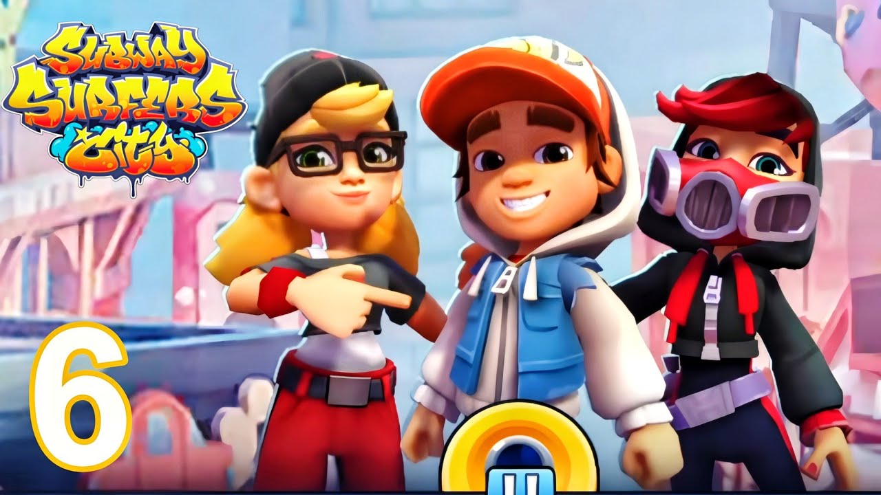 Subway Surfers City - Gameplay Walkthrough Part 6 - City Tour & Trial Challenges (Android/iOS)