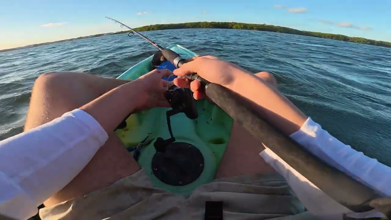 Kayaking from the Kawama Marina.