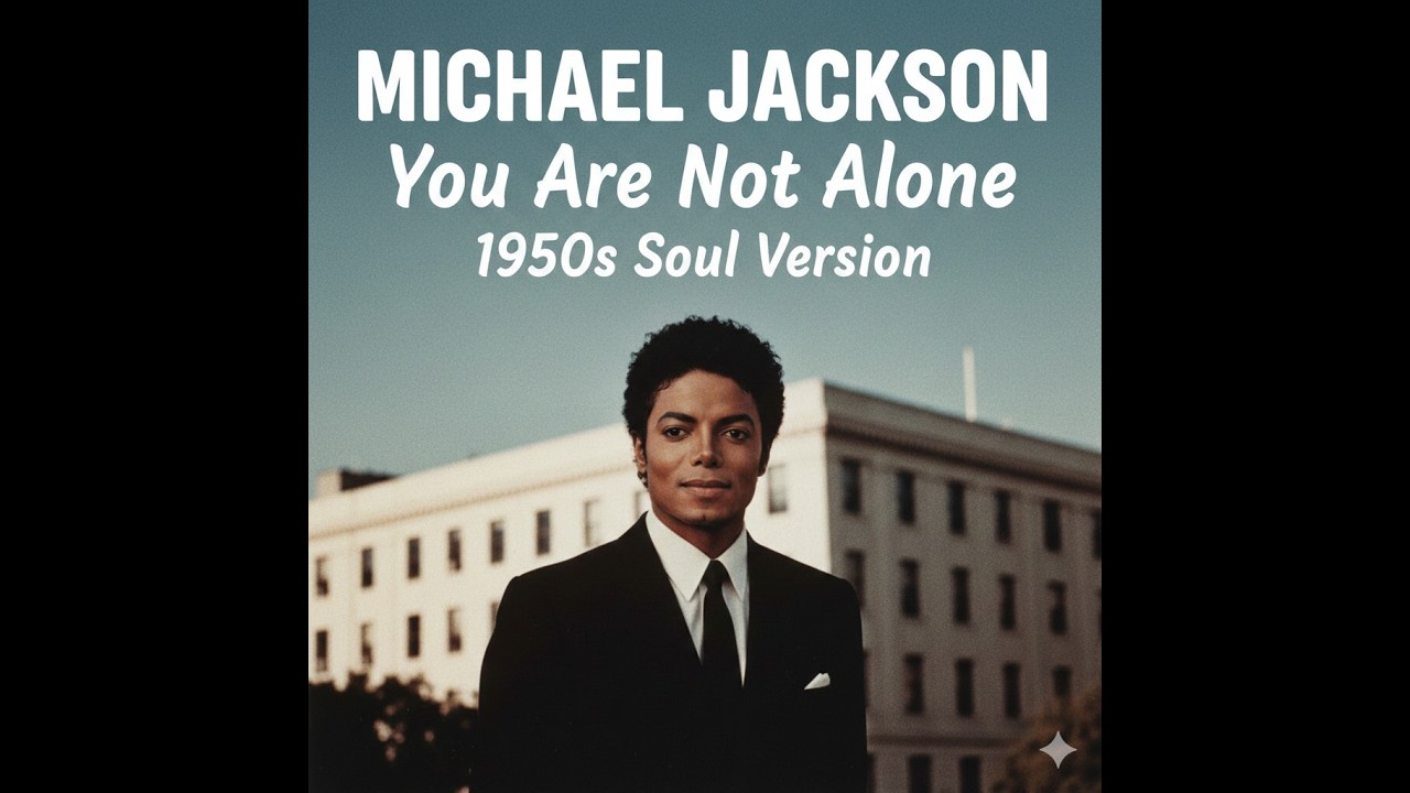 MICHAEL JACKSON You Are Not Alone (1950s A.I Soul Reimagined Version)