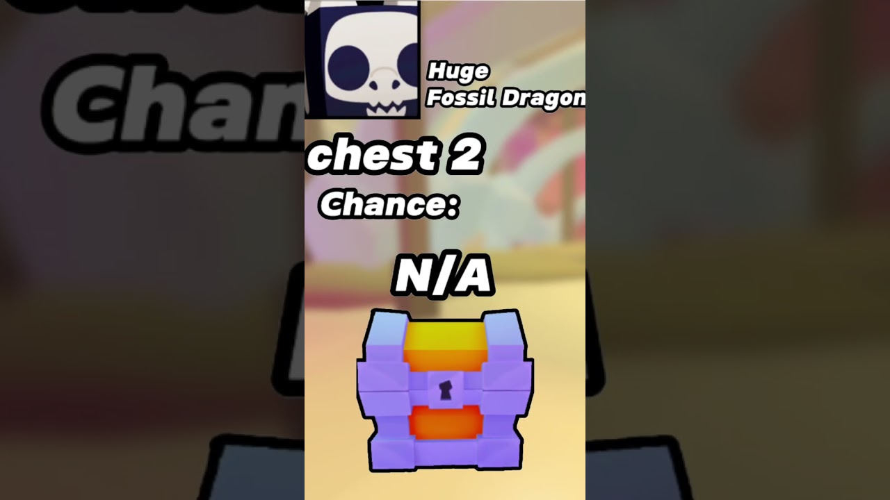 🍀*NEW* HUGE FOSSIL DRAGON BEST F2P HUGE ✨DIGSITE AREA ALL CHEST CHANCES 🍀 Pet Simulator 99 #shorts
