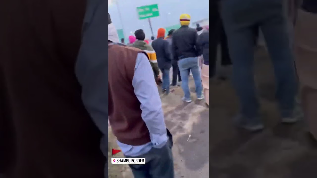 Shambu border kisan #viral #world #kisan #kisanandolan #kisanprotestdelhi