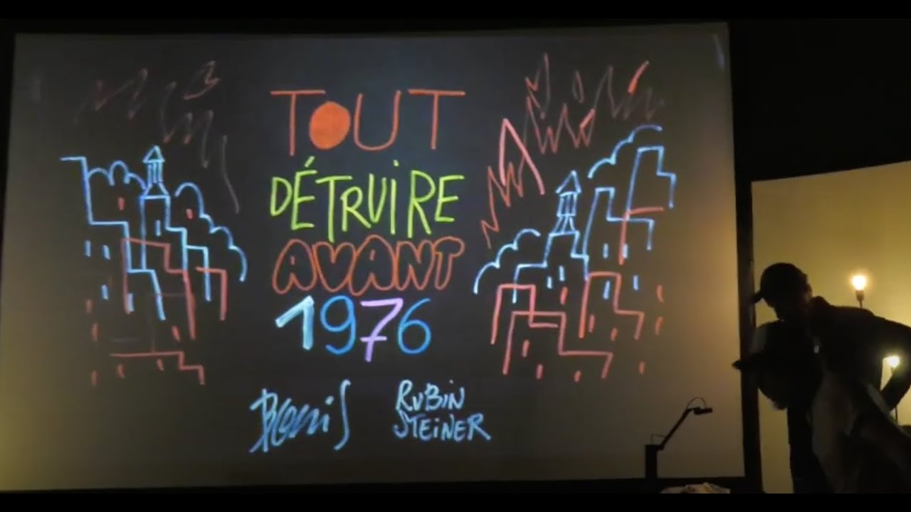 Hervé Bourhis & Rubin Steiner en mix dessiné (NYC 1978-1983)