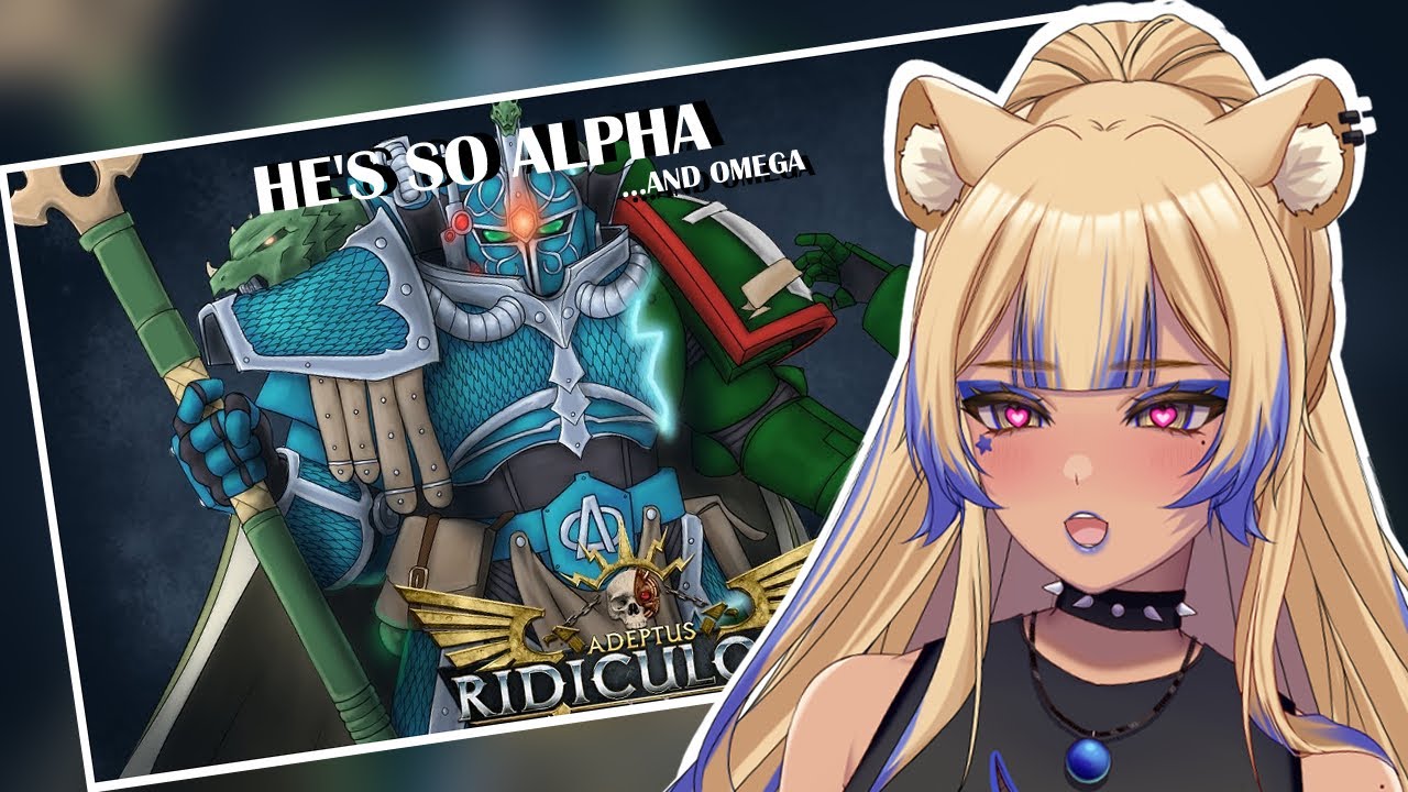 Vtuber's first reaction to ALPHARIUS OMEGON: I AM ALPHARIUS, THIS IS A LIE | Warhammer 40k | Bricky