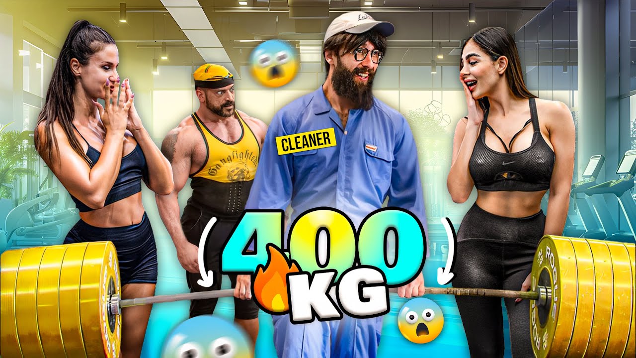 Elite Powerlifter Pretended to be a CLEANER #17 Anatoly GYM PRANK