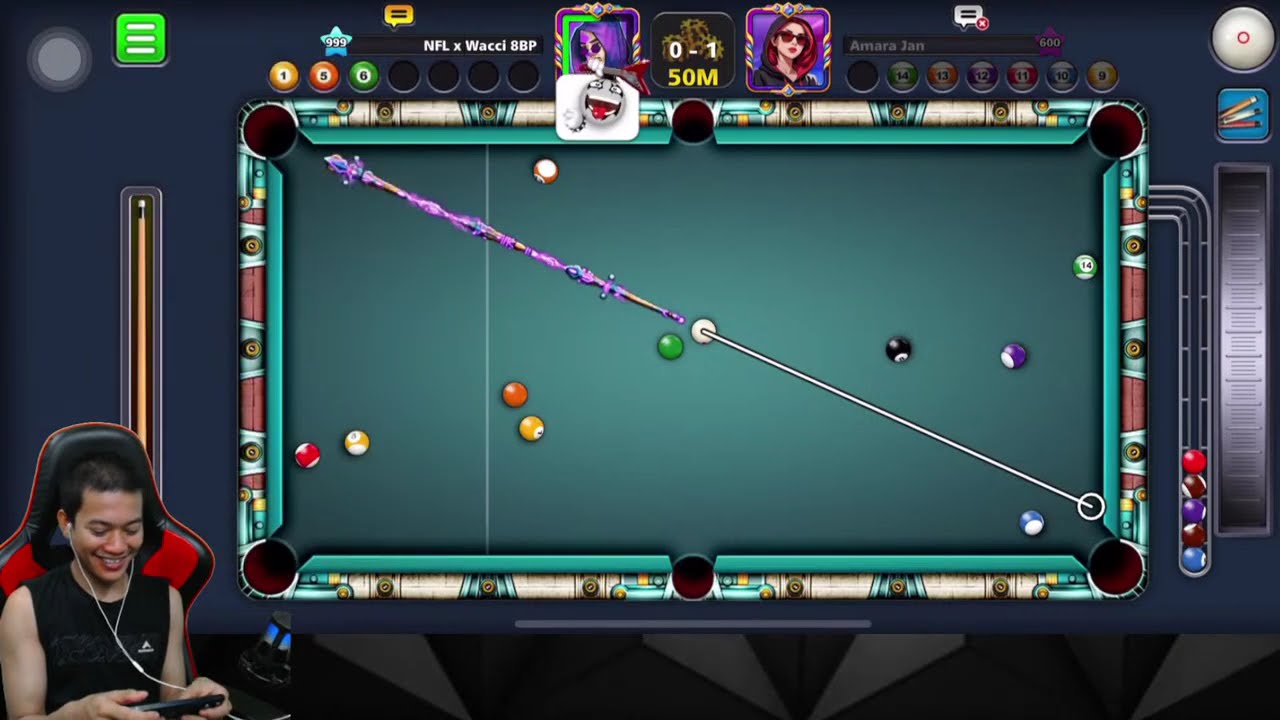 8 Ball Pool 999 level play in berlin 50m🥶