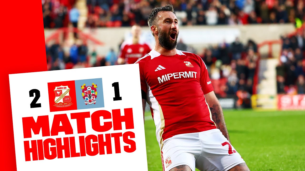 Match Highlights: Swindon Town 2-1 Tranmere Rovers