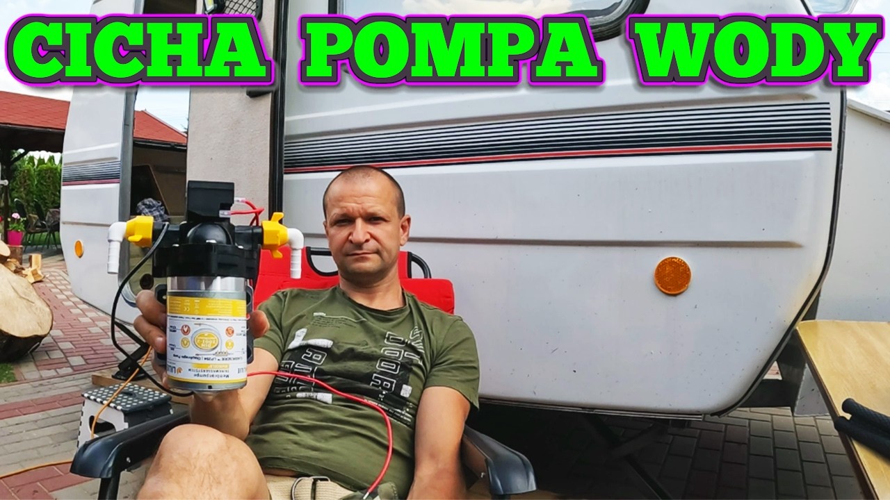 CICHA POMPA WODY LILIE - KARAWANING, PRZYCZEPA, KAMPER