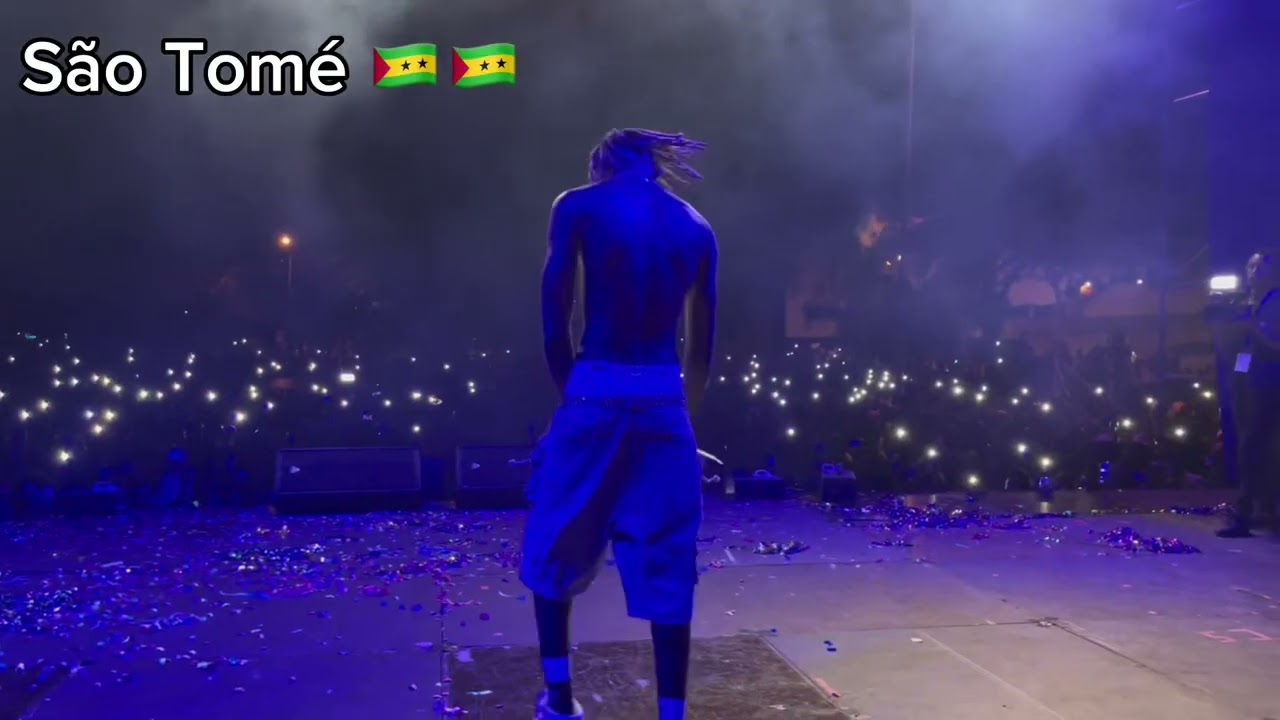 Meu Show em São Tomé ❤️🇸🇹