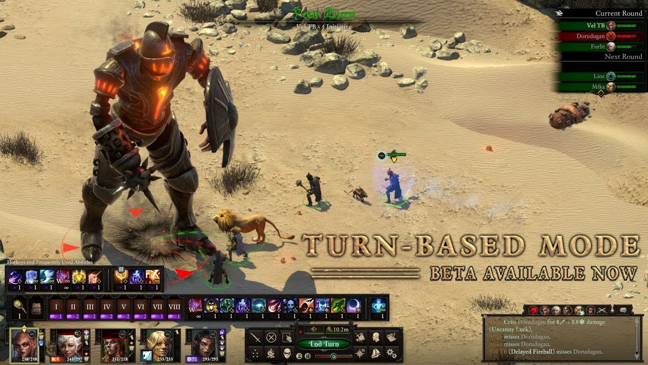 Deadfire - Turn-Based Mode Comes to Deadfire!