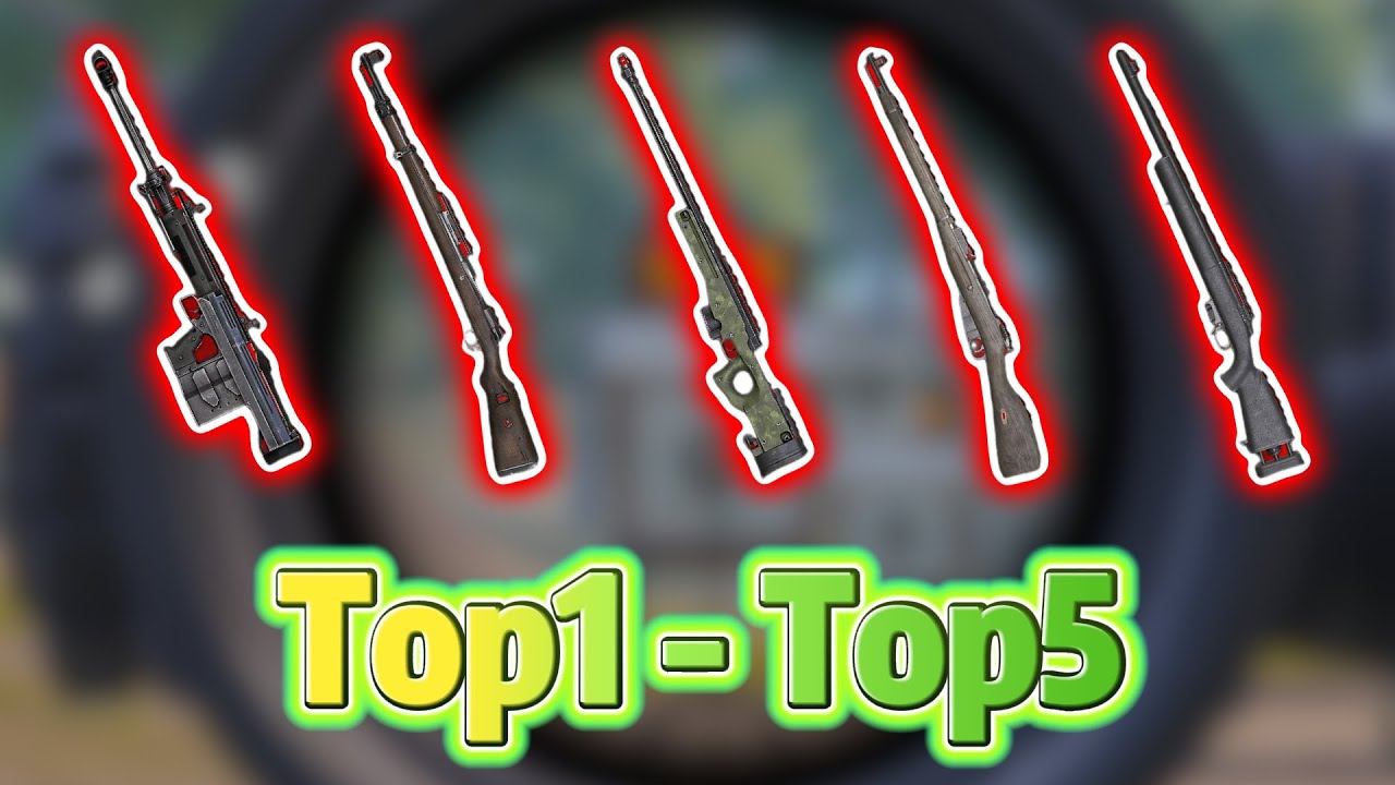 AWM vs AMR vs M24 vs Kar98k vs Mosin &mdash; Sniper Ranking