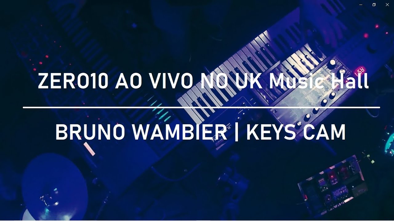 ZERO10 ao vivo no UK Music Hall (Keys Cam) em 18.05.24
