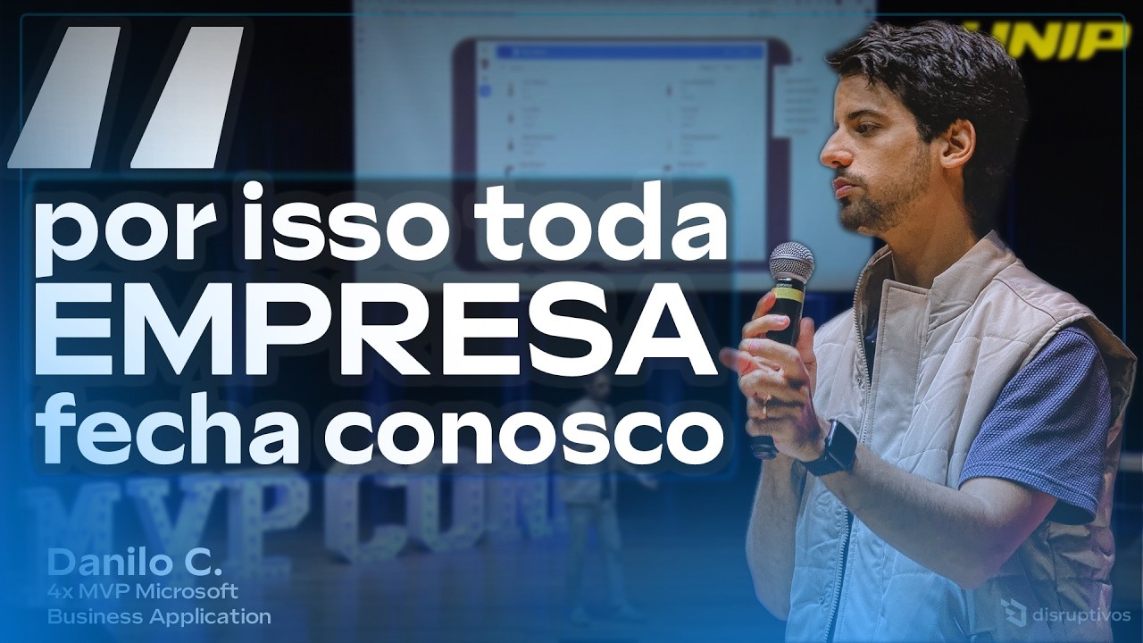 O MELHOR MÉTODO PARA CRIAR APLICATIVOS EMPRESARIAIS COM MICROSOFT POWER APPS - PALESTRA UNIP MVPCONF