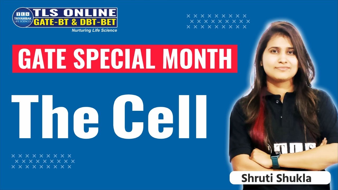 | GATE SPECIAL MONTH | CELL BIOLOGY | Shruti Shukla |