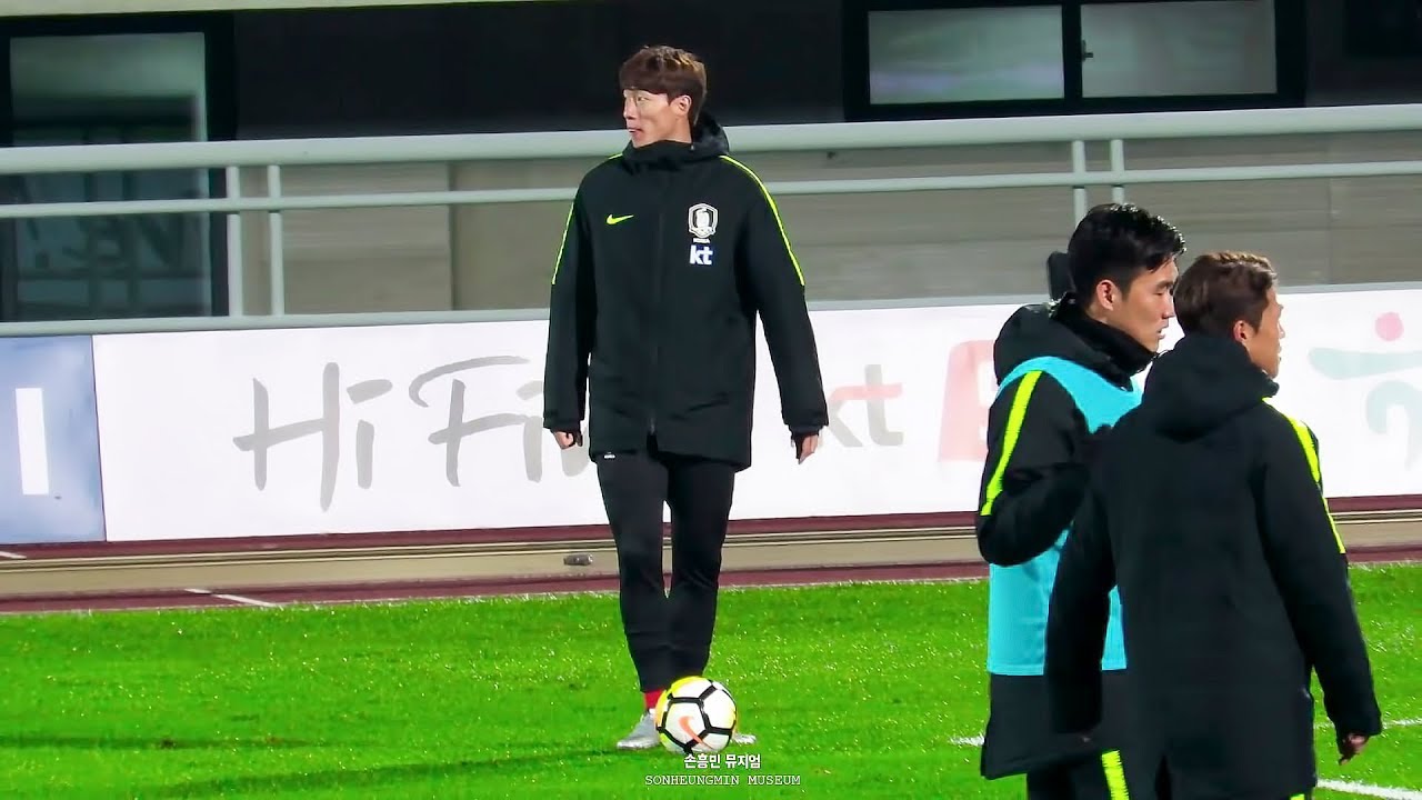 한국 파나마 축구 하프타임 황의조 몸풀기 직캠