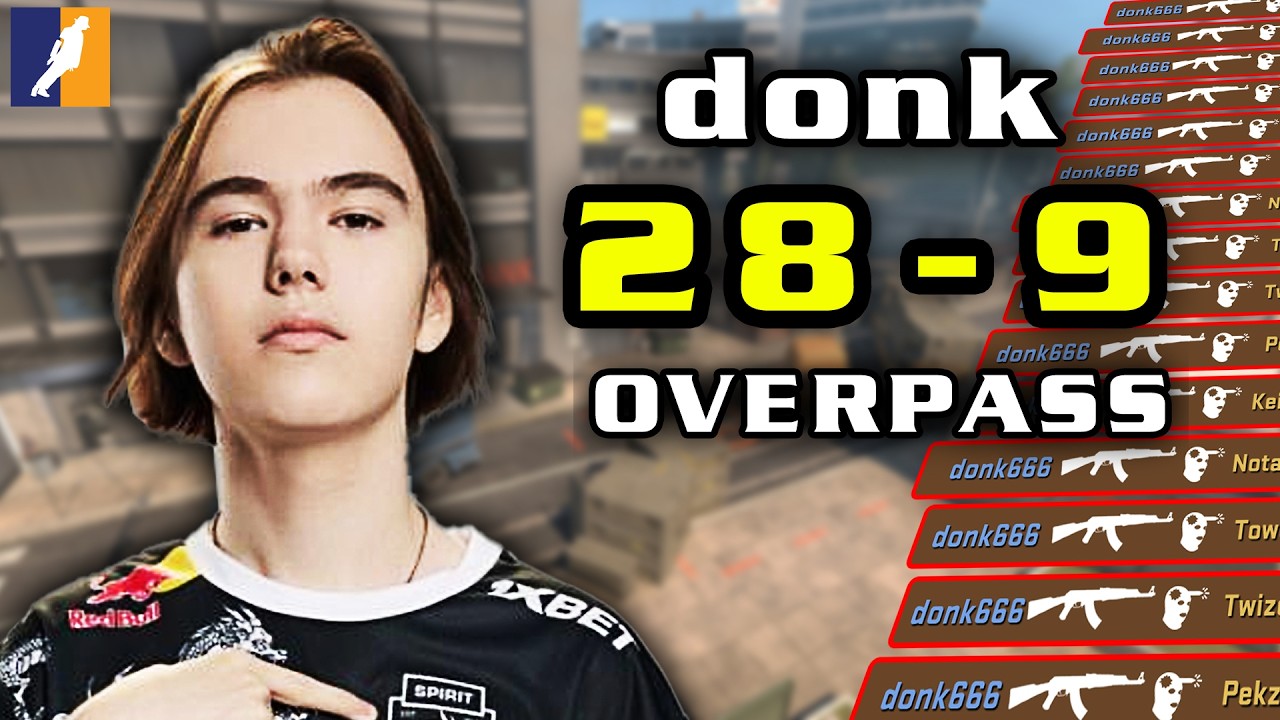 [POV PEEK] donk (28-9) | Overpass | Faceit Ranked | Feb 10, 2026