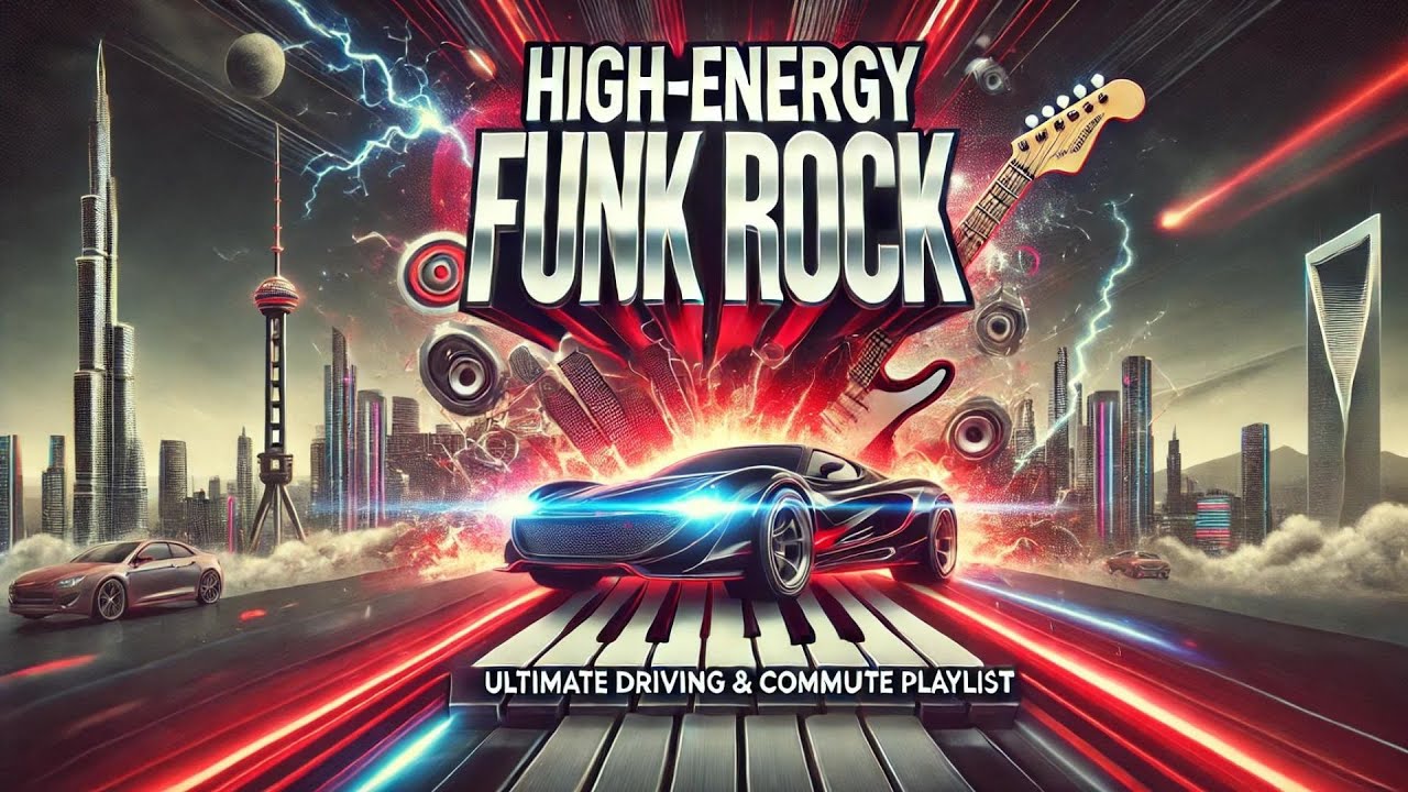 【Плейлист】 Высокоэнергетический фанк-ритм-рок | Ultimate Driving & Commute Music
