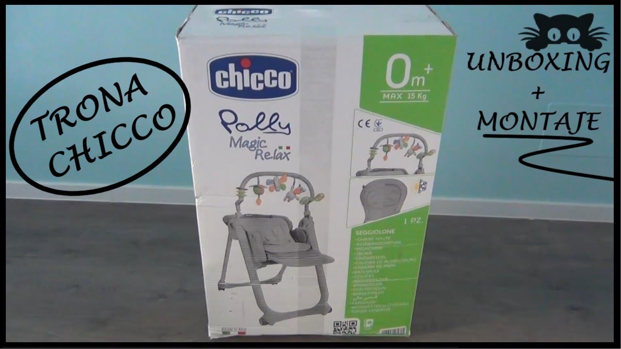 Review Trona Chicco Magic Relax - Unboxing + Montaje