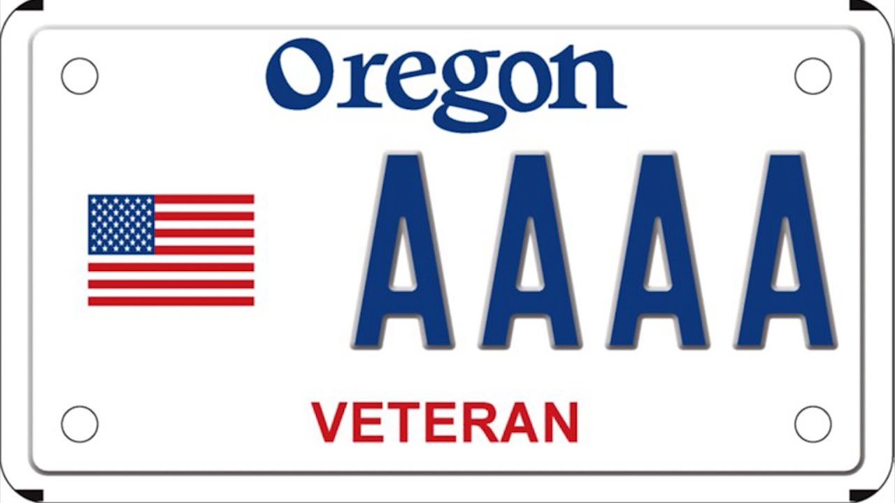 Oregon introduces new veteran license plates for motorcycles and mopeds