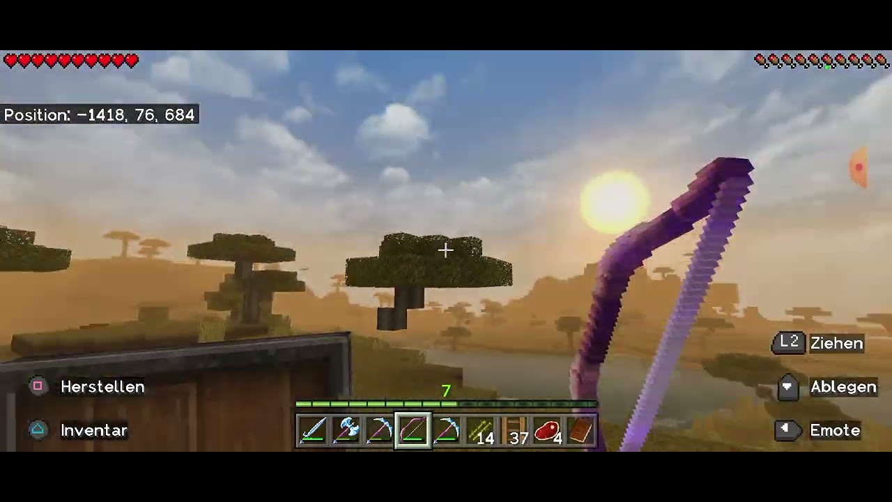 Das erste Mal Minecraft zocken