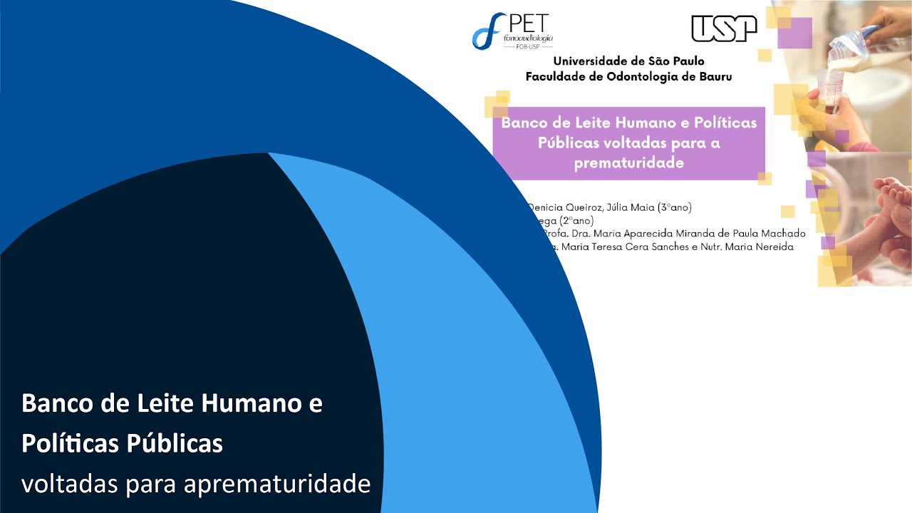 Banco de Leite Humano e Pol&iacute;ticas P&uacute;blicas voltadas para a prematuridade