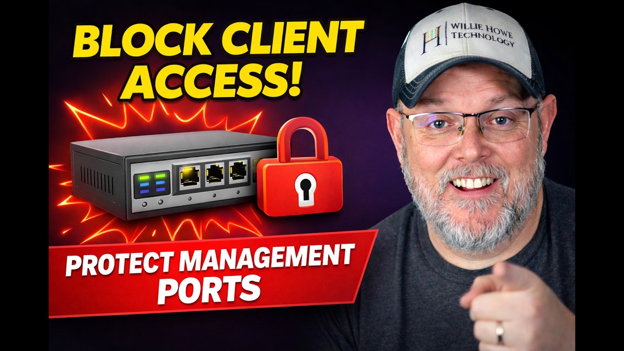 Block Client Access to Gateway Management Ports!